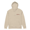 Hoodie beige PRECIPICE broderie