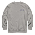 Sweatshirt gris PRECIPICE broderie